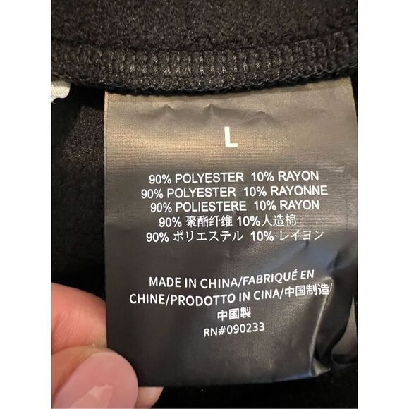 Fear of God Essentials Men's Black Brushed Hoodie Sweatshirt Top Size Large NWOT - Picture 10 of 11